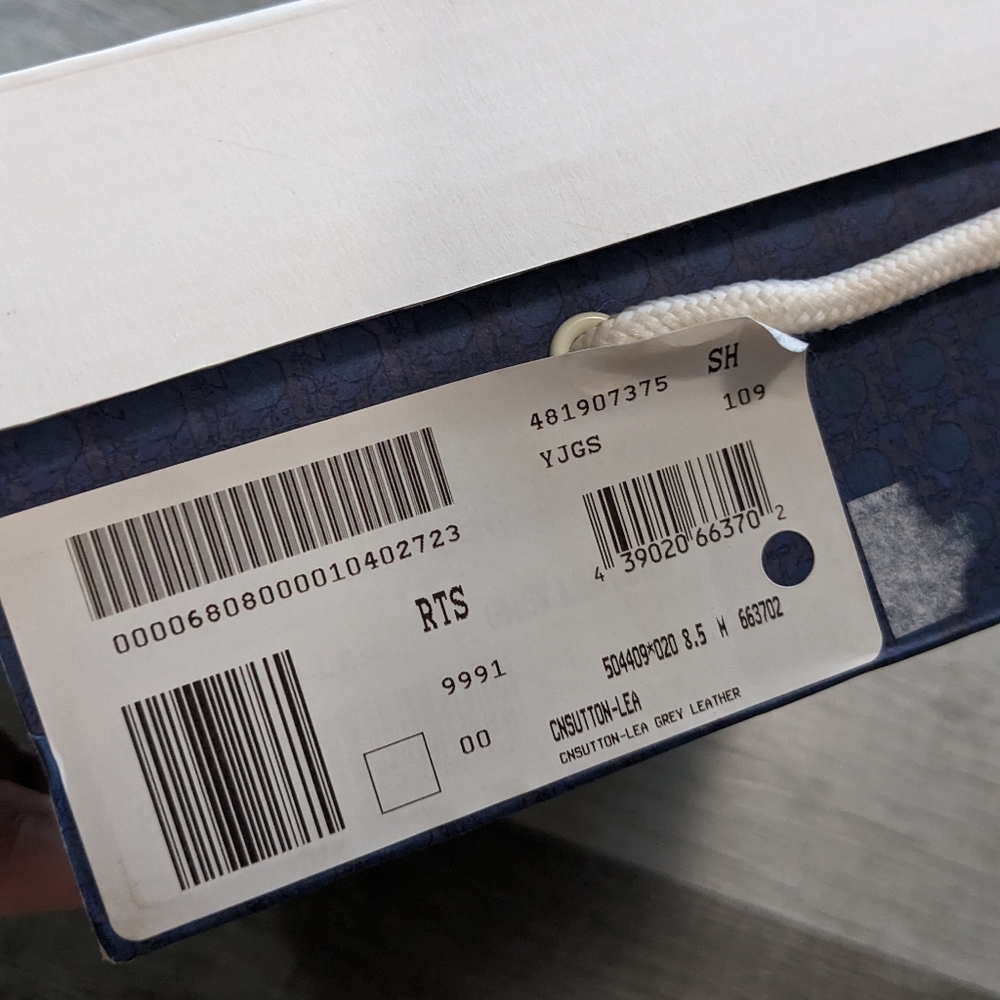 Caslon Sutton Gray Slingback Leather Espadrille Sandal Size 8.5 Like NEW in box - Picture 14 of 15